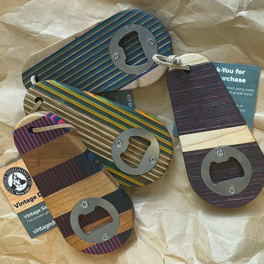 Artistic bottle cap opener