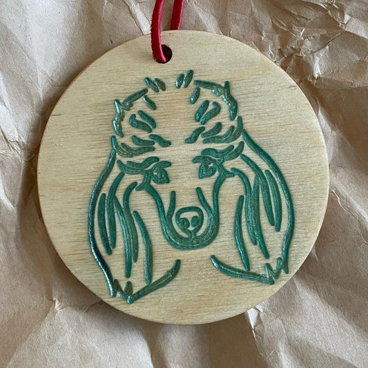 Poodle Ornament