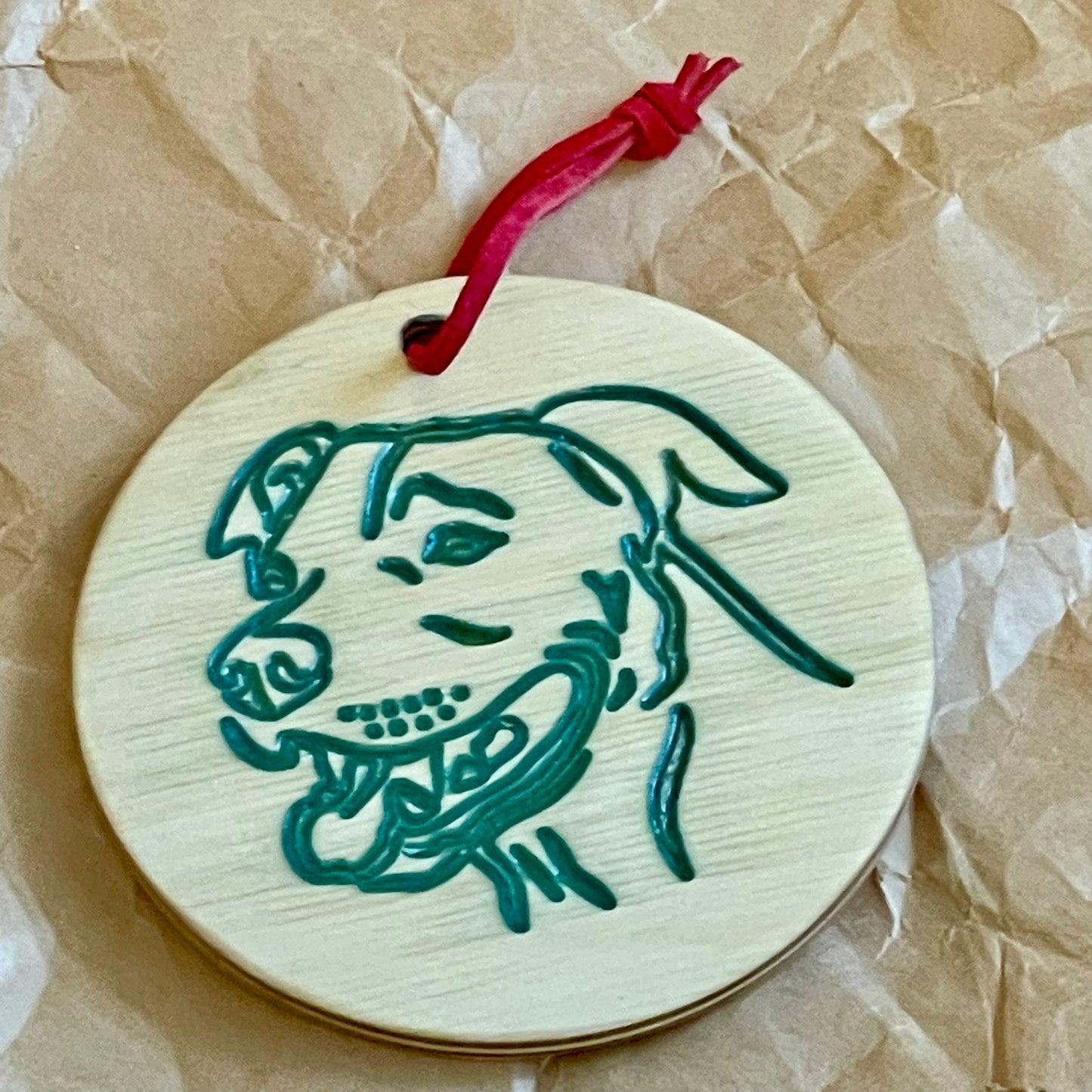 Pitbull Ornament