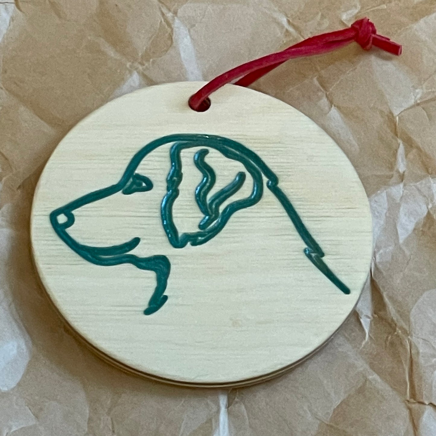Golden Retriever Ornament